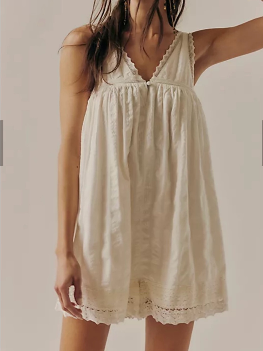 Free People Mustard Yellow V-Neck Easton Romper